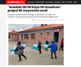101 Köye 101 Anaokulu Projesi