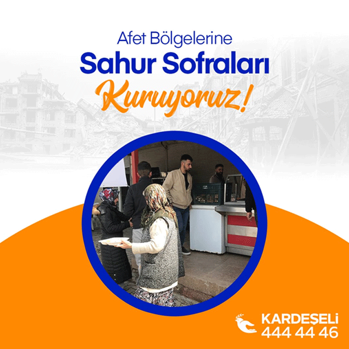 sahur bağışı
